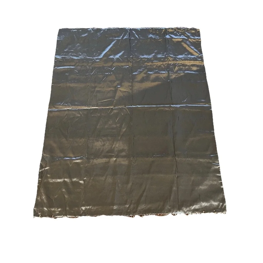 NWOT  Brown‎ global home Marrakesh Patchwork throw 50x60